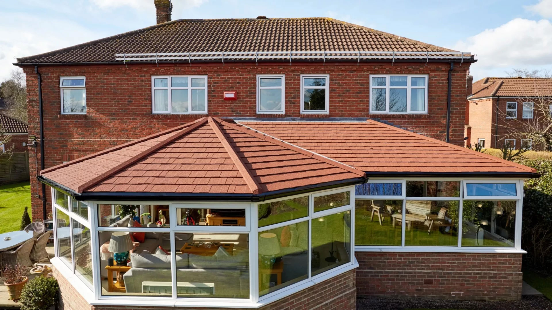 double glazing large house
